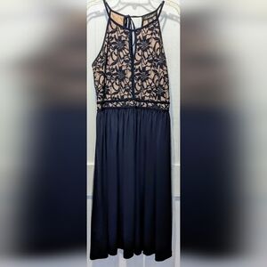 Candalite SMALL Navy Blue Formal dress